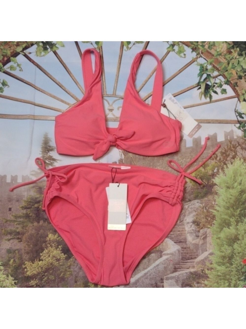 CALIA charisma coral bikini size XS